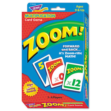 TREND® Zoom Math Card Game, Ages 9 And Up, 100 Cards-set freeshipping - TVN Wholesale